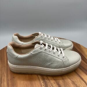 Diesel Shoes Womens Size 7 / 37 Green Platform Casual Comfort Lift Sneakers